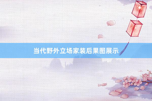 当代野外立场家装后果图展示